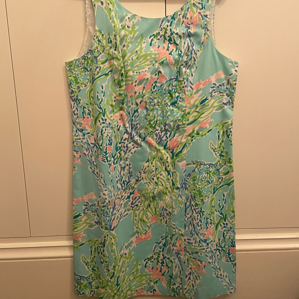 EUC lilly pulitzer floral dress size 8